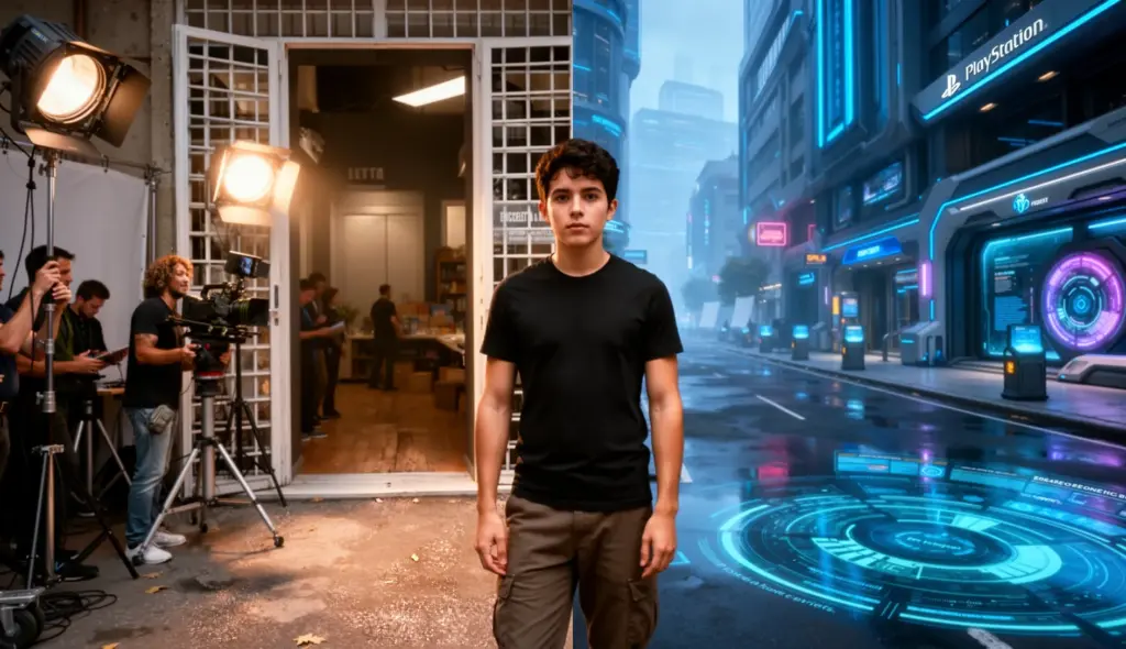 Un attore dal video game al cinema